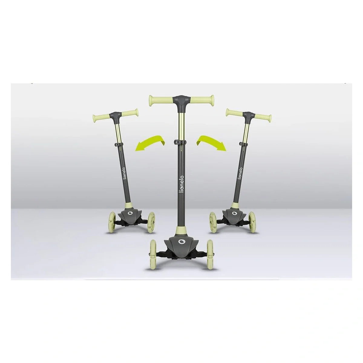 Trotineta, Lionelo, Jessy, Pana la 50 Kg, lumini LED, 3 ani+, Verde [19]