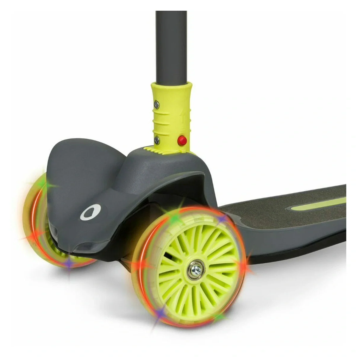 Trotineta, Lionelo, Timy, Copii, Ultrapliabila, Pana la 50 Kg, lumini LED, 3 ani+, Verde [15]