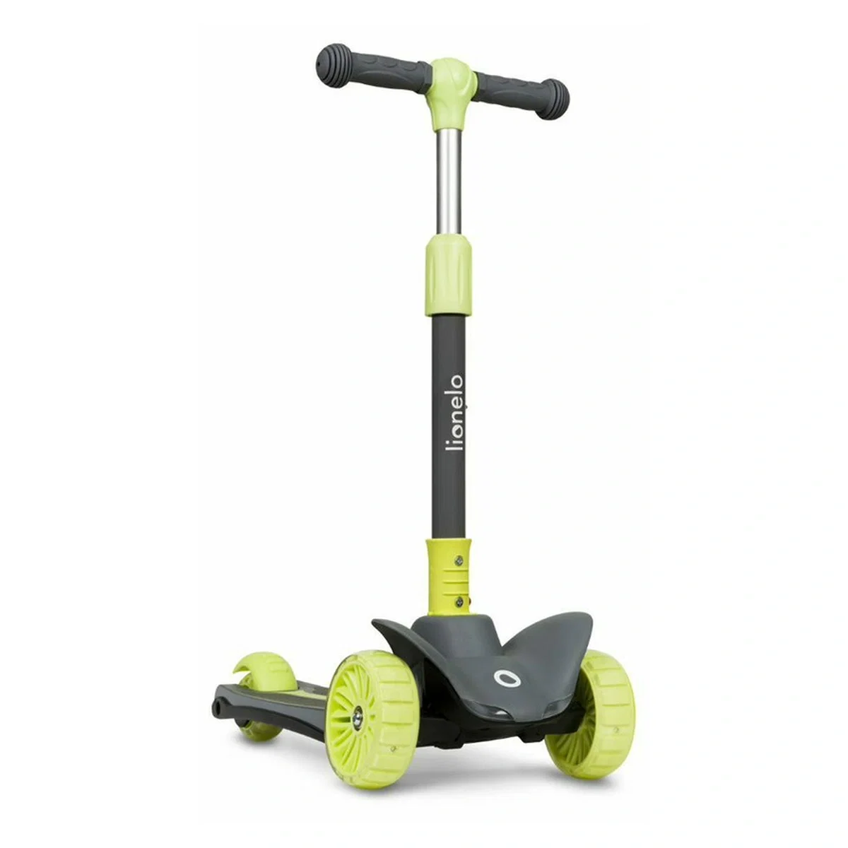Trotineta, Lionelo, Timy, Copii, Ultrapliabila, Pana la 50 Kg, lumini LED, 3 ani+, Verde [5]