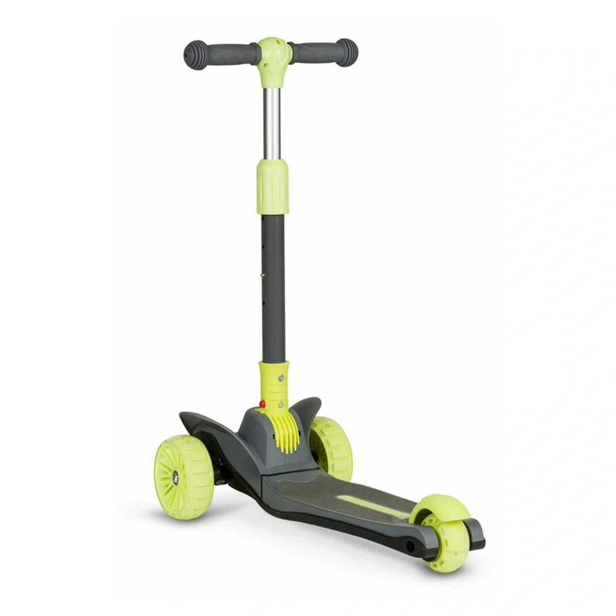 Trotineta, Lionelo, Timy, Copii, Ultrapliabila, Pana la 50 Kg, lumini LED, 3 ani+, Verde [6]
