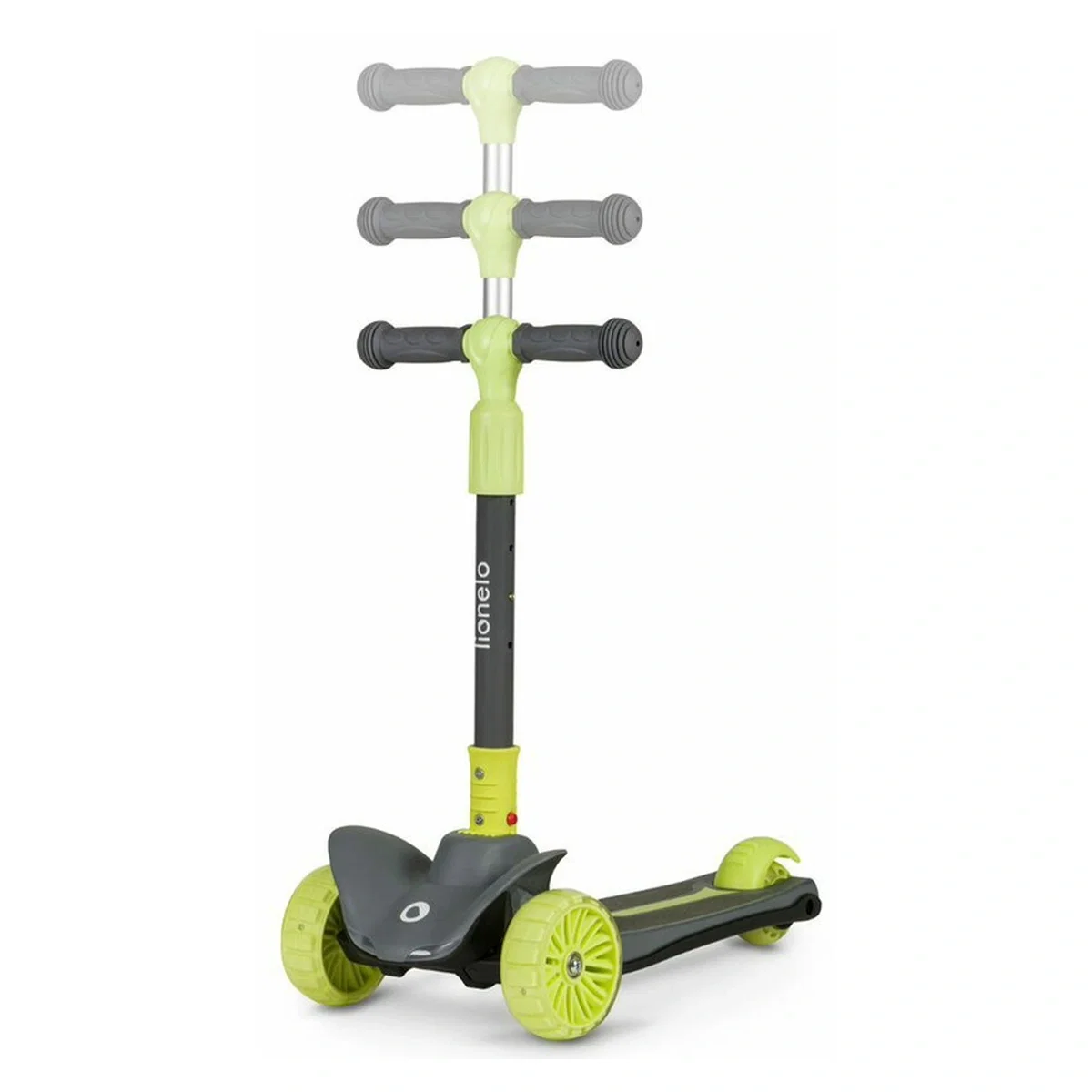 Trotineta, Lionelo, Timy, Copii, Ultrapliabila, Pana la 50 Kg, lumini LED, 3 ani+, Verde [9]