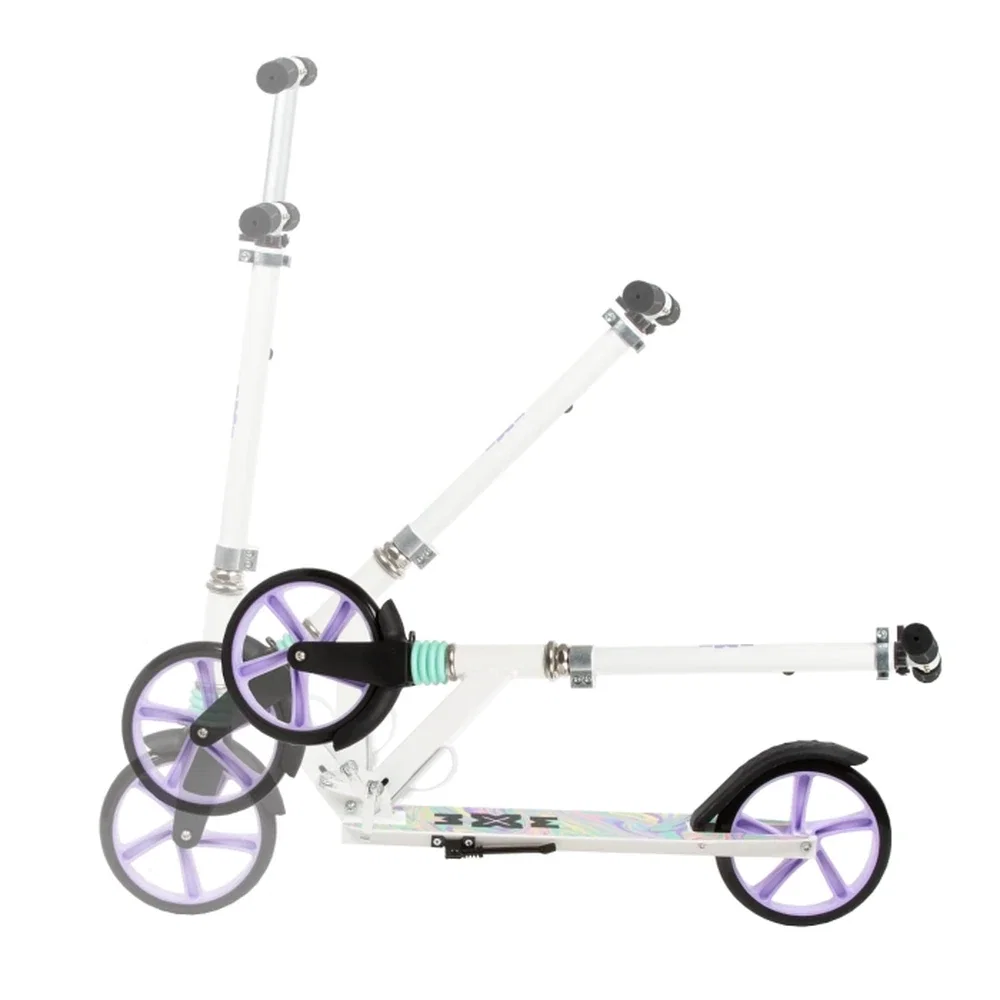 Trotineta pliabila de oras 200 mm DRIFF - Purple White WXM 4 ani+ [7]