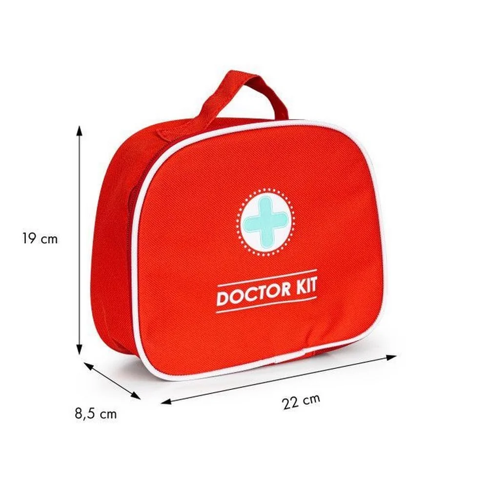 Trusa medicala cu 9 elemente din lemn Ecotoys 3 ani [4]