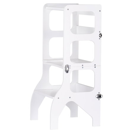 Decoratiuni si mobila - Turn de invatare Chipolino 2 in 1, Alb