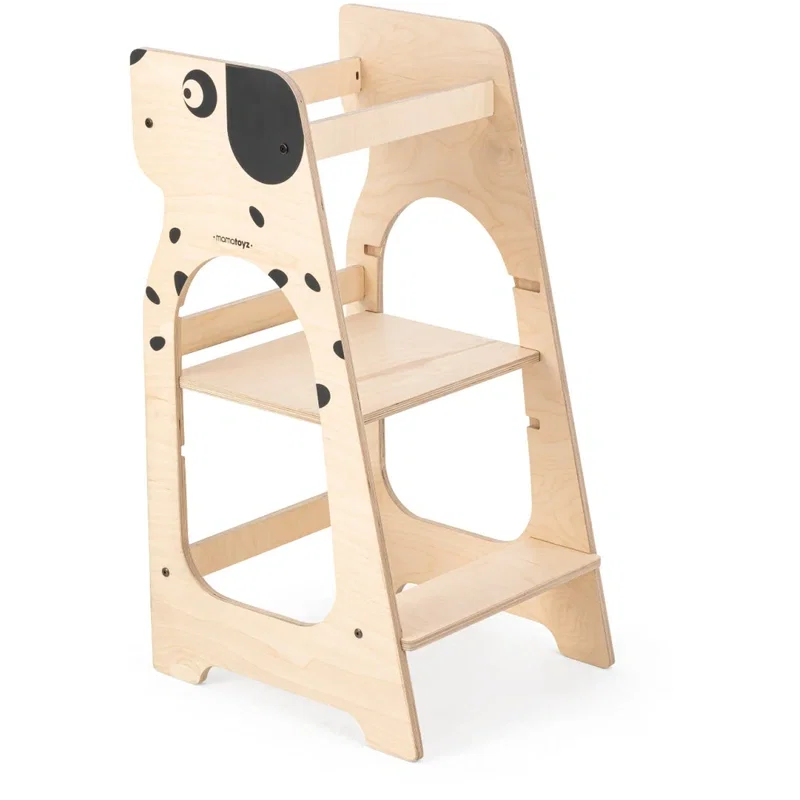 Turnuri de invatare - Turn de invatare MamaToyz Learning Tower din lemn, Soricel 5 ani