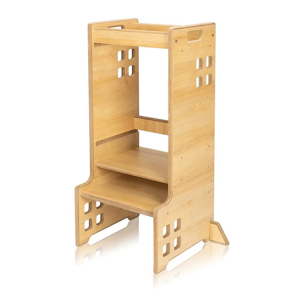 Turn de invatare Montessori, Lionelo, Cass, Functie de raft pentru carti, Natur 12 luni [2]