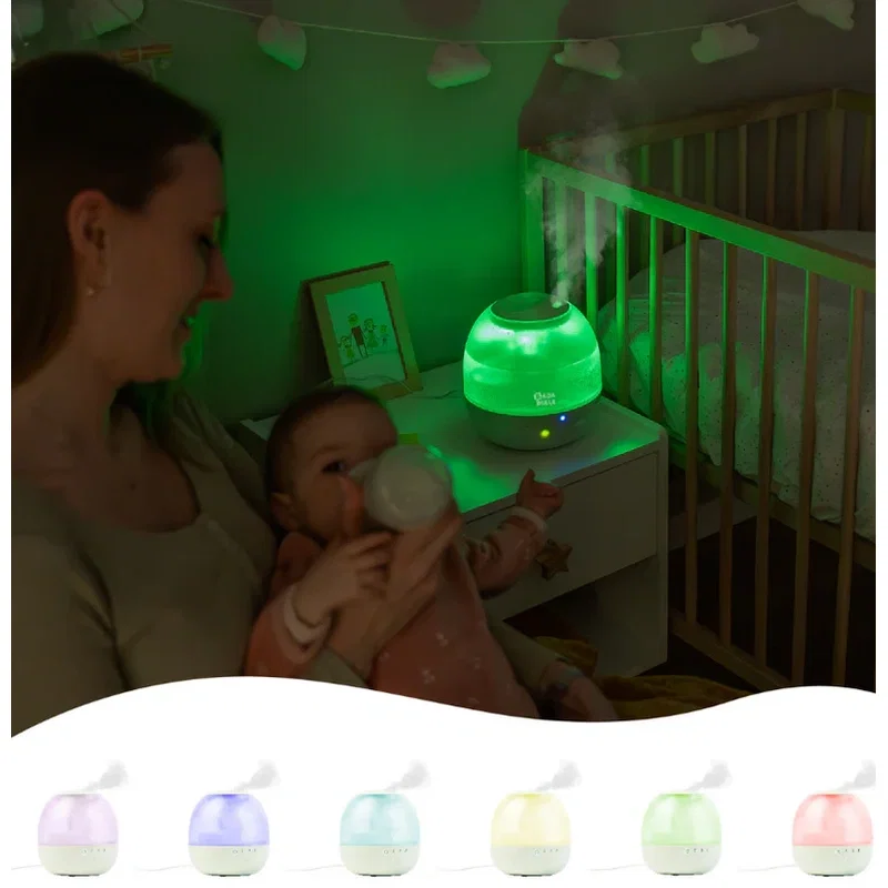 Umidificator si lampa de veghe Bubble Badabulle [7]
