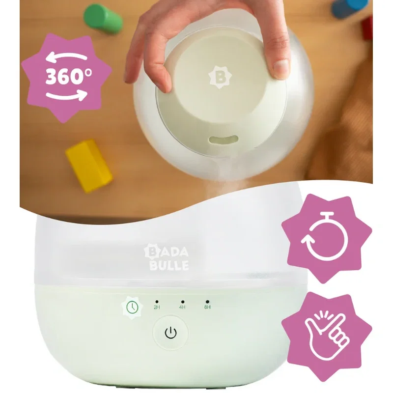Umidificator si lampa de veghe Bubble Badabulle [5]