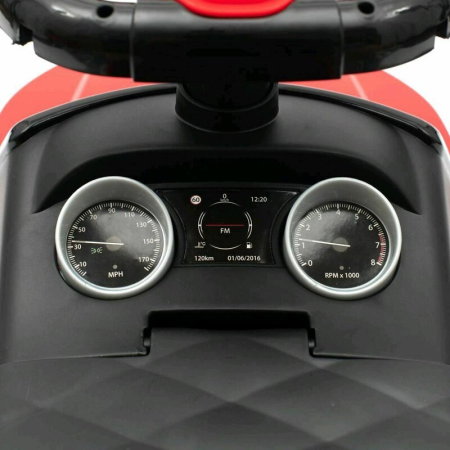 Vehicul ride-on, Baby Mix, SUV, Pana la 27 kg, Cu spatiu de depozitare, Cu melodii, 12-36 luni, Blue [7]