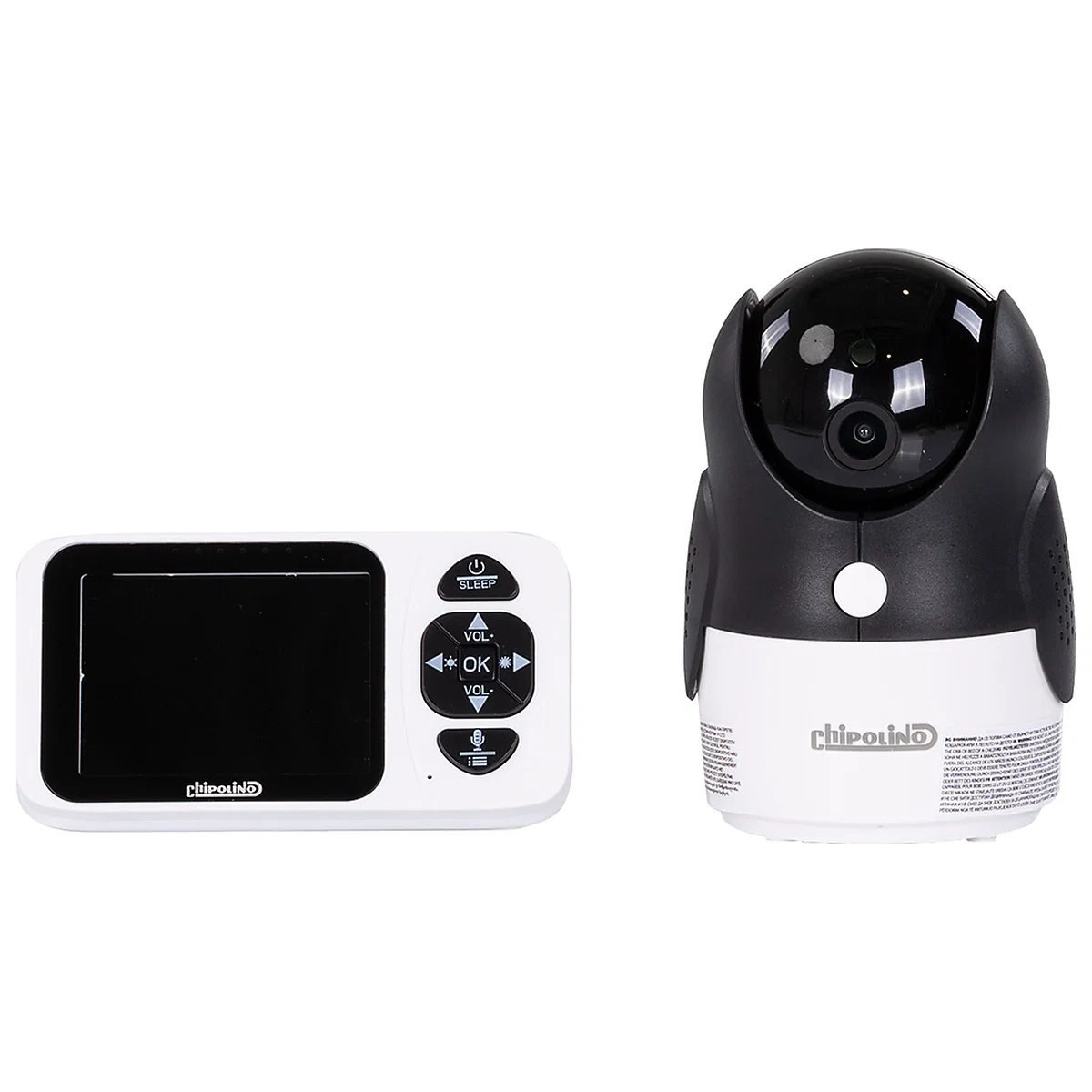 Camera copilului - Video monitor Chipolino Penguin, White