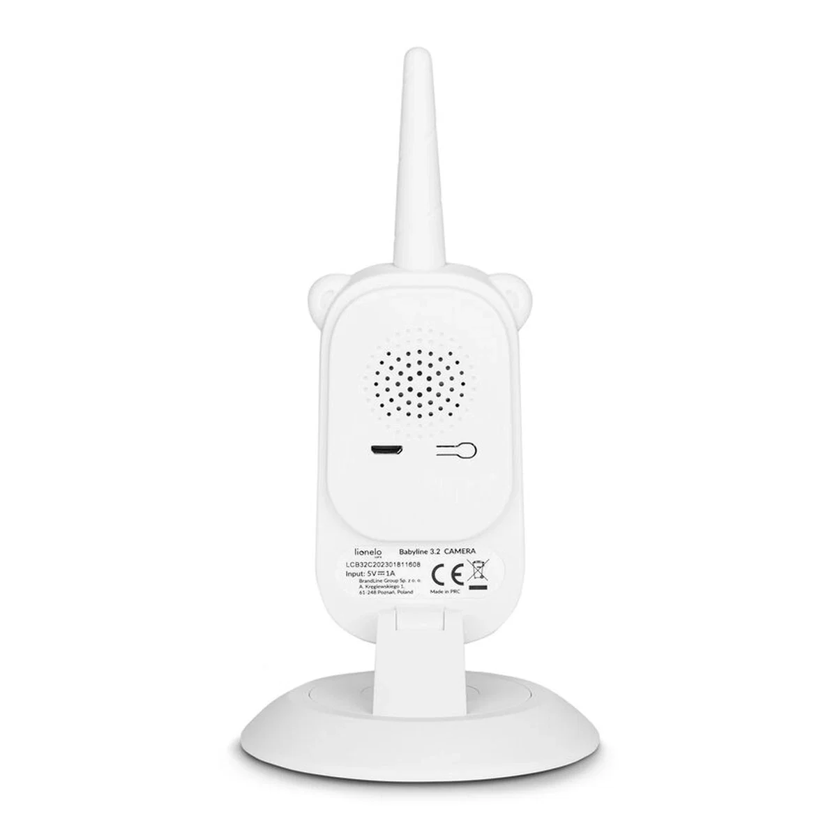 Video monitor, Lionelo, Babyline 3.2, Full HD, Comunicare bidirectionala, 2.8 inch, Alb [6]