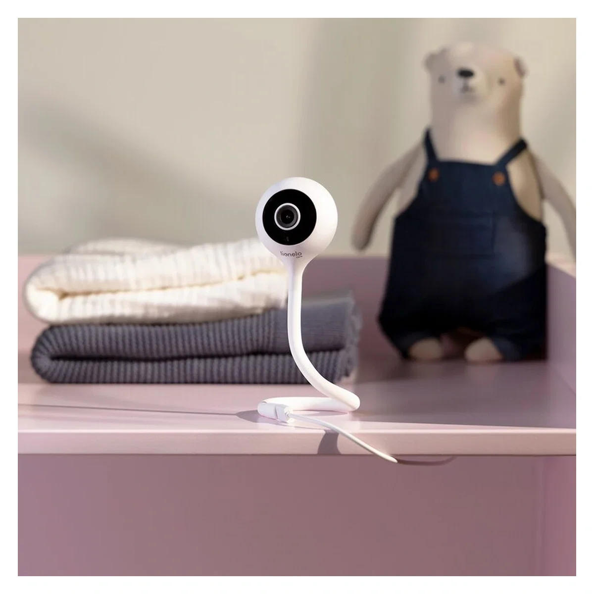Video monitor, Lionelo, Babyline Smart, Cu aplicatie Smart Life, Conexiune Wifi, Negru [12]