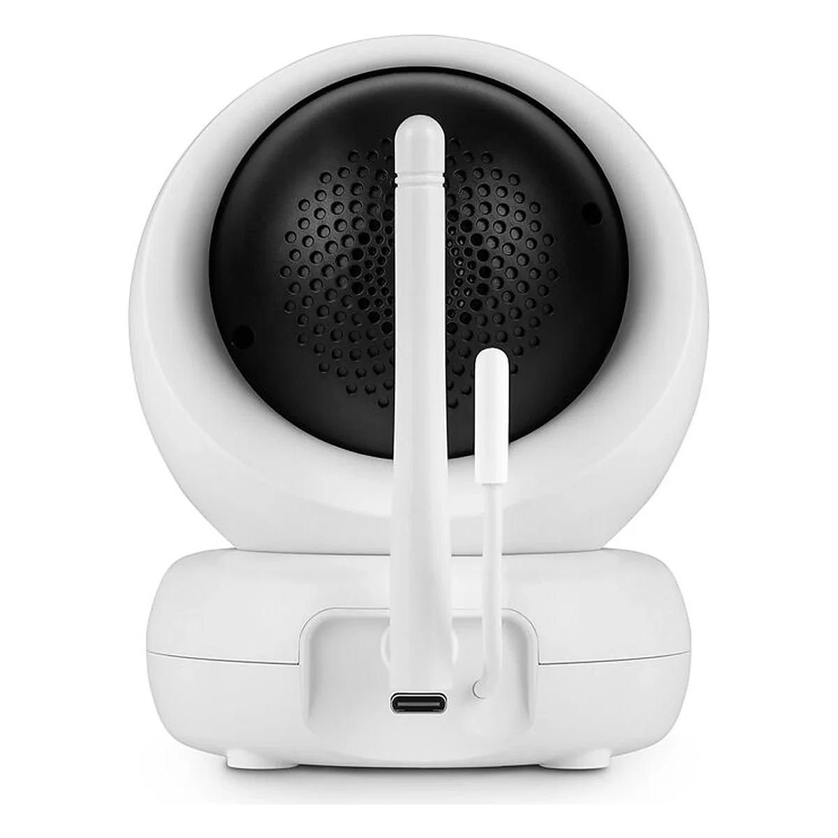 Videofon Babyline 8.3, Cu termometru, Cu melodii, Comunicare in 2 sensuri, Rotire 360 grade, Alb Lionelo [8]