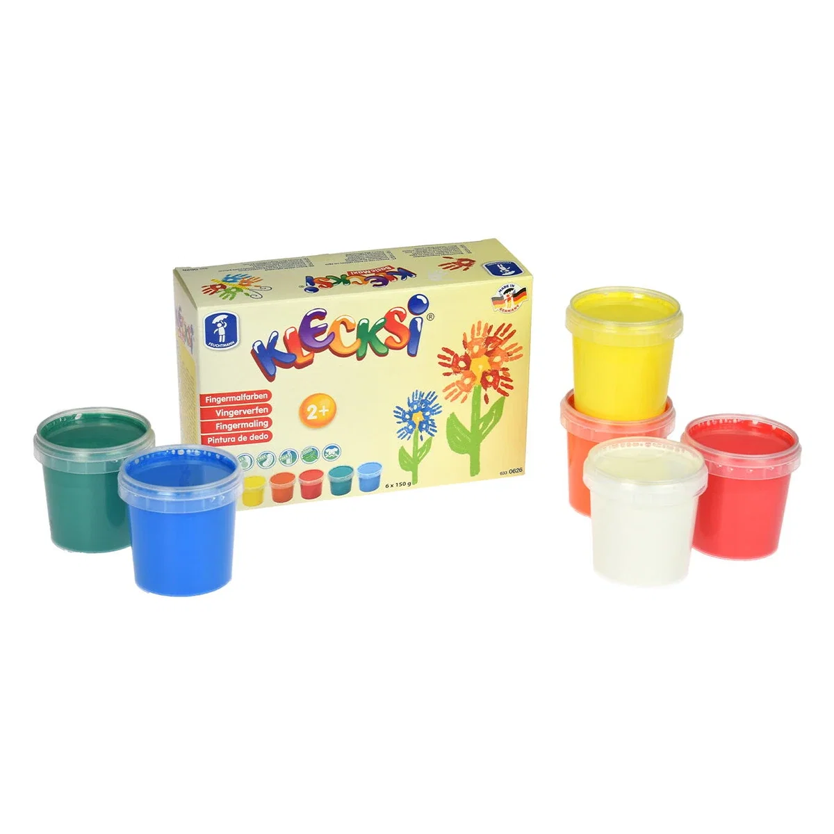 Vopsea pentru pictura cu degetele - MAXI FEUCHTMANN 2 ani+ [2]