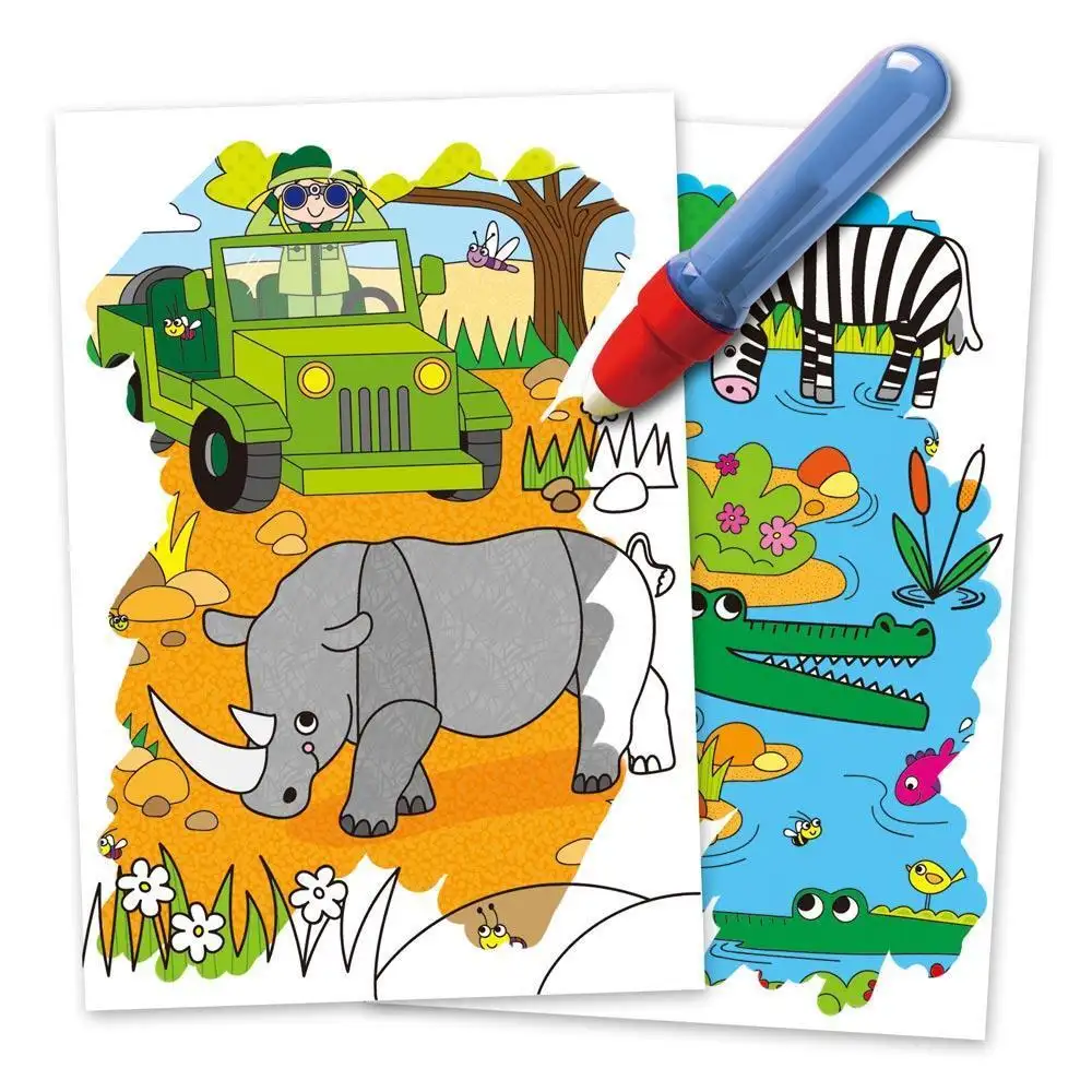 Water Magic: Carte de colorat Safari Galt 3 ani+ [2]