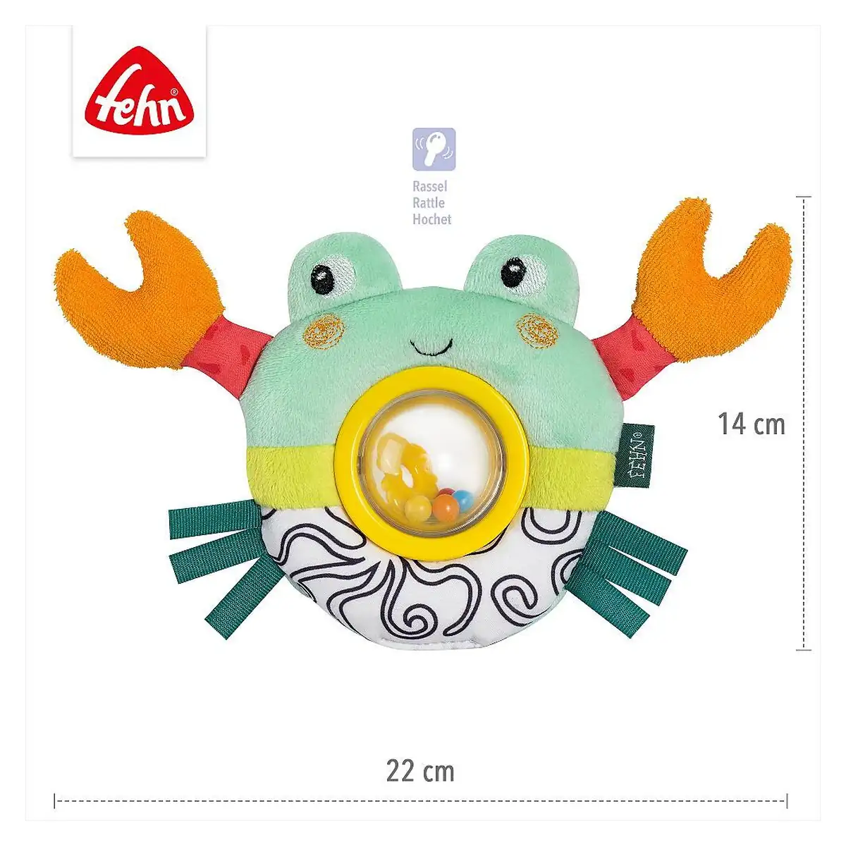 Zornaitoare - Crabul vesel Fehn 3 luni+ [4]