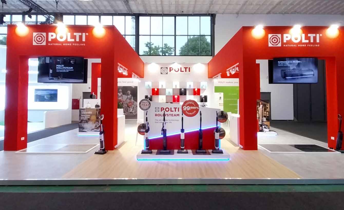 POLTI la IFA Berlin 2025: noutăți cu abur, Polti Coffea și SOLO Caffè