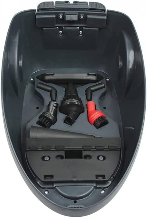 Aparat de Curatat cu Abur Polti Vaporetto Smart 30 R, Emisie Abur 85 g/min, Presiune Abur 3 BAR, 1800 W, Alb/Rosu [3]
