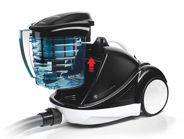 Aspirator cu Filtrare prin Apa Polti Forzaspira Lecologico Aqua Allergy Natural Care, 750 W, Alb/Negru [4]