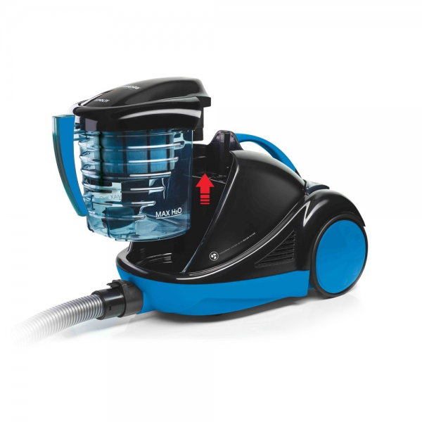 Aspirator cu Filtrare prin Apa Polti Forzaspira Lecologico Aqua Allergy Turbo Care, 850 W, 1L, Negru/Albastru [3]