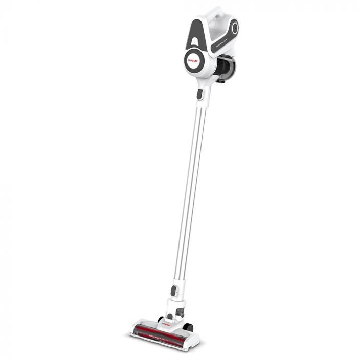 Aspirator Vertical fara Fir Polti Forzaspira Slim SR90, 2 in 1, Cyclonic, Autonomie lucru 40 min, 0.5 l, Perie Motorizata, Gri/Albastru [8]