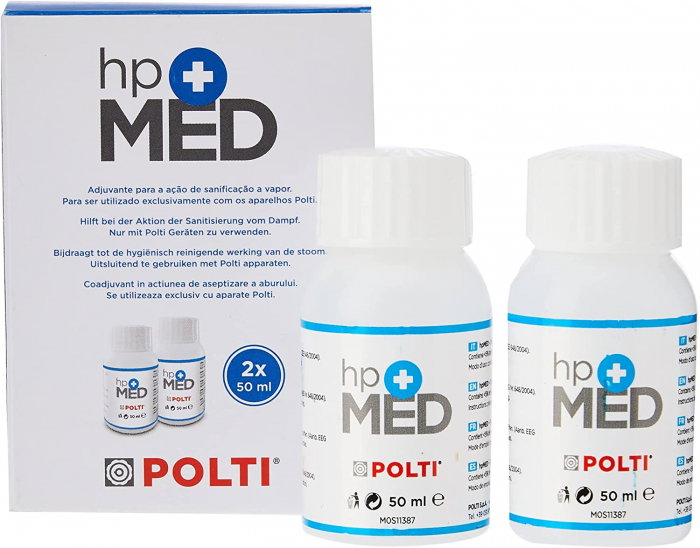 HPMED Detergent pentru Aparat Contra Plosnitelor si pentru Indepartarea Insectelor si Gandacilor Polti Cimex Eradicator, Ecologic, 2250 W, Alb [1]