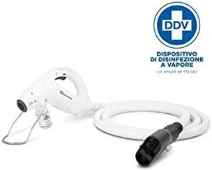 KIT Profesional Polti pentru Eliminarea Ploșnițelor, Autonomie Nelimitată de Funcționare, 1900 W, Emisie Abur până la 140 gr/min, 15 Accesorii, 5,5 BAR, Funcție Turbo, Abur până la 180°C, Alb/Albastru [6]