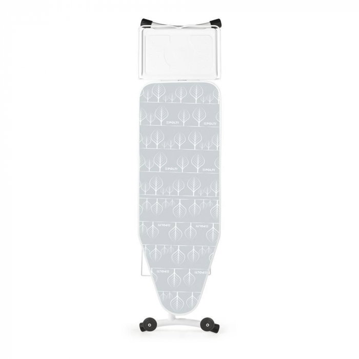 Masa de Calcat Polti Vaporella, Reglabila pe Inaltime, Suport Rufe, Cadru Intarit, Roti Transport, 43,5 x 10 x 167 cm [2]