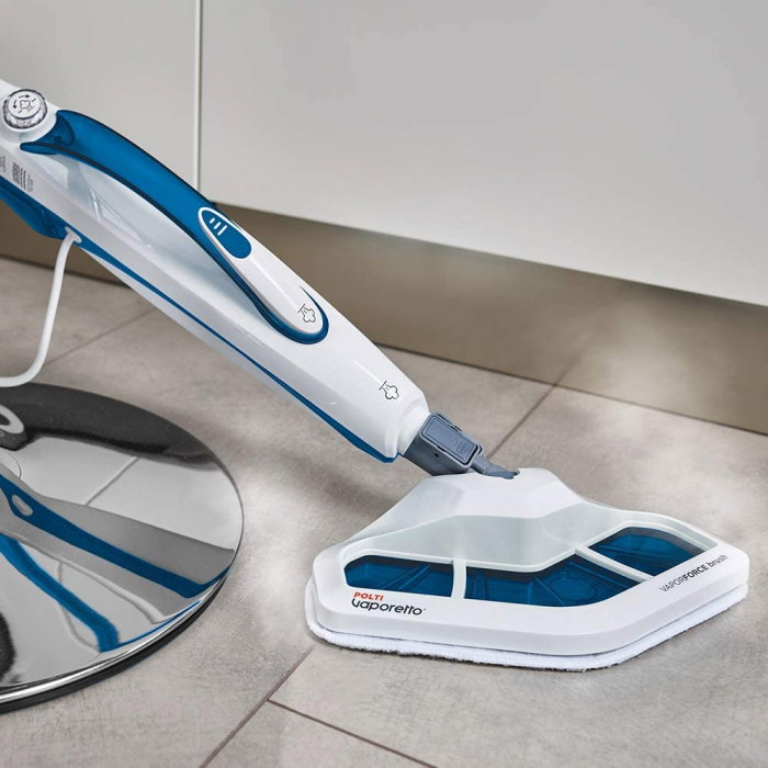 Mop cu Abur Polti Vaporetto SV 460 Double, 15 in 1, 1500 W, 2.4Kg, Alb/Albastru [5]