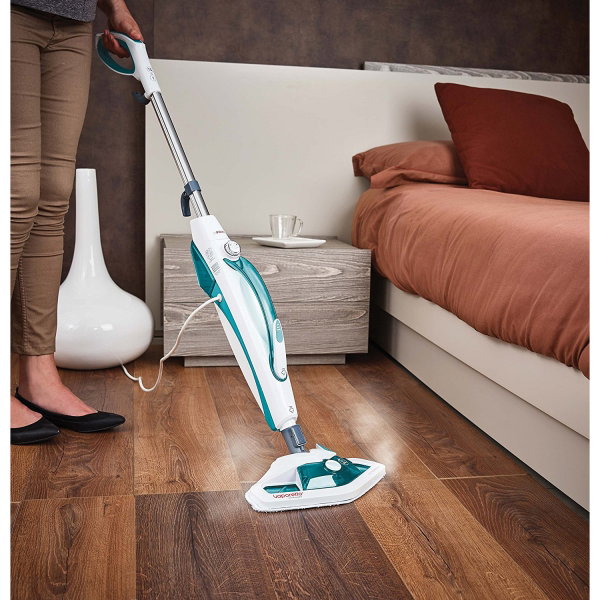 Mop cu Abur Polti Vaporetto SV 450 Double, 15 in 1, 1500 W, 2.4 Kg, Alb/Verde [10]