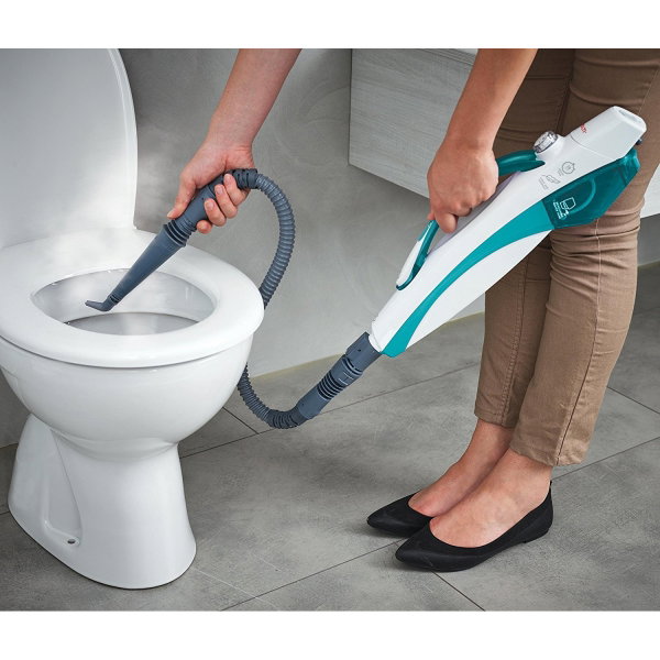 Mop cu Abur Polti Vaporetto SV 450 Double, 15 in 1, 1500 W, 2.4 Kg, Alb/Verde [12]