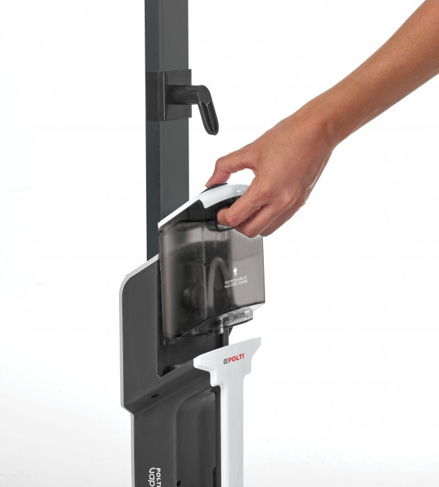 Mop cu Abur Polti Vaporetto SV660_Style 2 în 1, 1500 W, Abur Reglabil, Mâner Plută, 19 Accesorii, Autonomie Nelimitată, Alb/Gri [14]