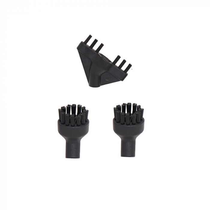 Kit 2 periute rotunde + 1 periuta rosturi pentru Polti Vaporetto [1]