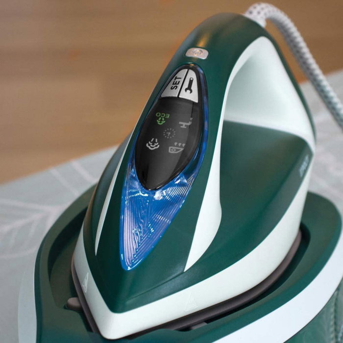 Statie de Calcat Polti Vaporella Express VE 30.20, Talpa Ceramica, 2200 W, 1.6 l, 8 BAR, 240 gr/min, Alb/VerdeStatie de Calcat Polti Vaporella Express VE 30.20, Talpa Ceramica, 2200 W, 1.6 l, 8 BAR, 240 gr/min, Alb/Verde [5]