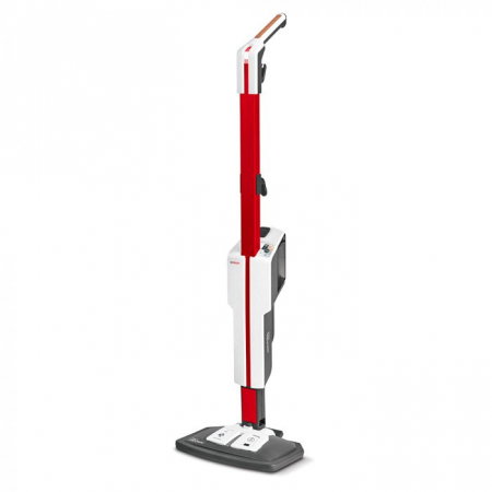 Mop cu Abur Polti Vaporetto SV650_Style 2 în 1, 1500 W, Abur Reglabil, Mâner Plută, 19 Accesorii, Autonomie Nelimitată, Alb/Roșu [14]
