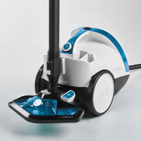 Aparat de Curatat cu Abur Vaporetto Smart 100_B, 1500 W, 2 l, 4 Bar, 110 gr/min, Alb/Albastru [5]