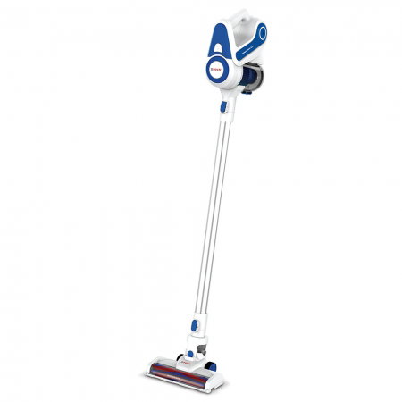 Aspirator Vertical fara Fir Polti Forzaspira Slim SR90, 2 in 1, Cyclonic, Autonomie lucru 40 min, 0.5 l, Perie Motorizata, Gri/Albastru [1]