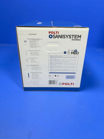 Aparat Contra Plosnitelor si pentru Indepartarea Insectelor si Gandacilor, Dezinfectare și Curatare cu Abur, Polti Sani System Business, Abur pana la 180°C, 2250 W, 4 Bar, Alb/Albastru [11]