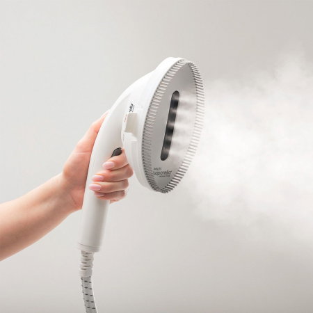 Aparat de Calcat Vertical cu Abur Polti Vaporella Vertical Styler GSF80R, 1,2 l, 5 Bar, 30 sec, talpă dublă ceramică [12]