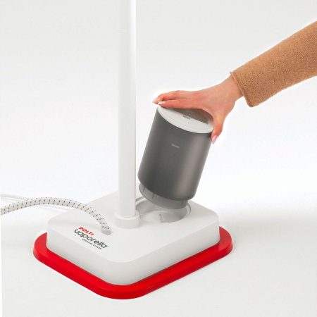 Aparat de Calcat Vertical cu Abur Polti Vaporella Vertical Styler GSF80R, 1,2 l, 5 Bar, 30 sec, talpă dublă ceramică [14]