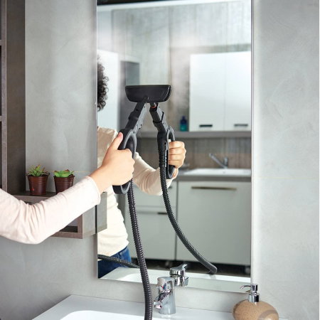 Aparat de Curatat cu Abur Vaporetto Smart 100_T, 1500 W, 2 l, 4 Bar, 110 gr/min, Alb/Albastru [13]