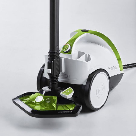 Aparat de Curatat cu Abur Vaporetto Smart 110 Eco, 1500 W, Autonomie Nelimitată de Lucru, 4 Bar, 110 gr/min, Alb/Verde [2]
