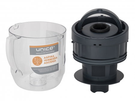 Aspirator Polti Unico MCV 85 multifunctional, multiciclonic cu spalare cu abur, 5 stadii de filtrare . [9]