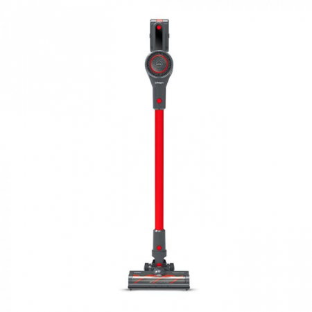 Aspirator Vertical fără Fir Polti Forzaspira D-Power SR550, Multiciclonic, Reîncărcabil, Motor Digital, 3 Programe, Autonomie Lucru 40 min, 0.6 l, Roșu/Gri [2]