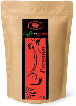 Cafea și espressoare - Cafea Boabe AromaPolti Premium, 250 gr