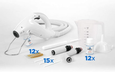 Kit Profesional cu aparat cu abur pentru uciderea definitiva a ploșnițelor de pat și dezinfectare spații comerciale