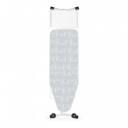 Masa de Calcat Polti Vaporella, Reglabila pe Inaltime, Suport Rufe, Cadru Intarit, Roti Transport, 43,5 x 10 x 167 cm [1]