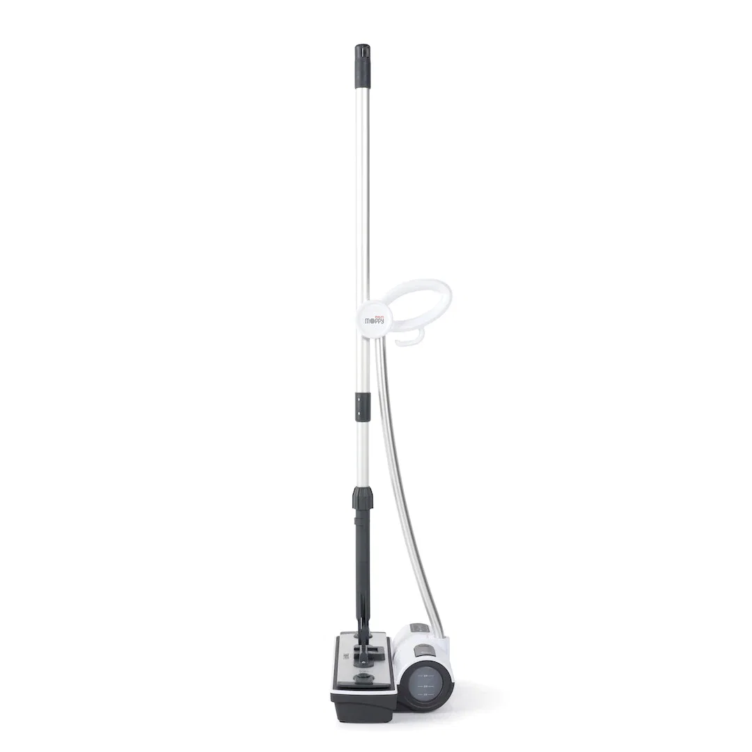 (Premium Edition) Mop cu Abur fara Fir Polti Moppy pentru Toate Tipurile de Suprafete Lavabile Orizontale si Verticale, Negru [1]