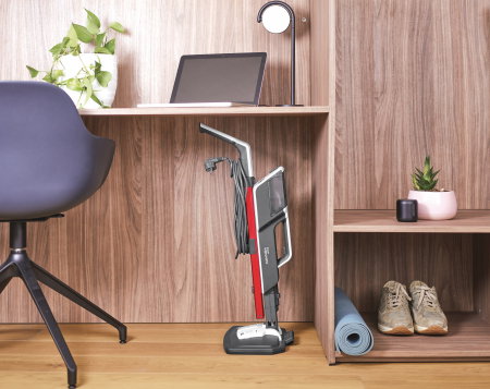 Mop cu Abur Polti Vaporetto SV650_Style 2 în 1, 1500 W, Abur Reglabil, Mâner Plută, 19 Accesorii, Autonomie Nelimitată, Alb/Roșu [10]