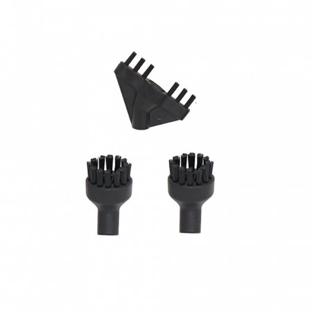 Accesorii & Consumabile - Kit 2 periute rotunde + 1 periuta rosturi pentru Polti Vaporetto